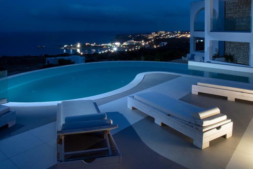 Evilia Luxury Villa Amoopi Exterior photo